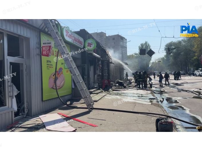 Последствия российского террора Запорожья 18.08.2025