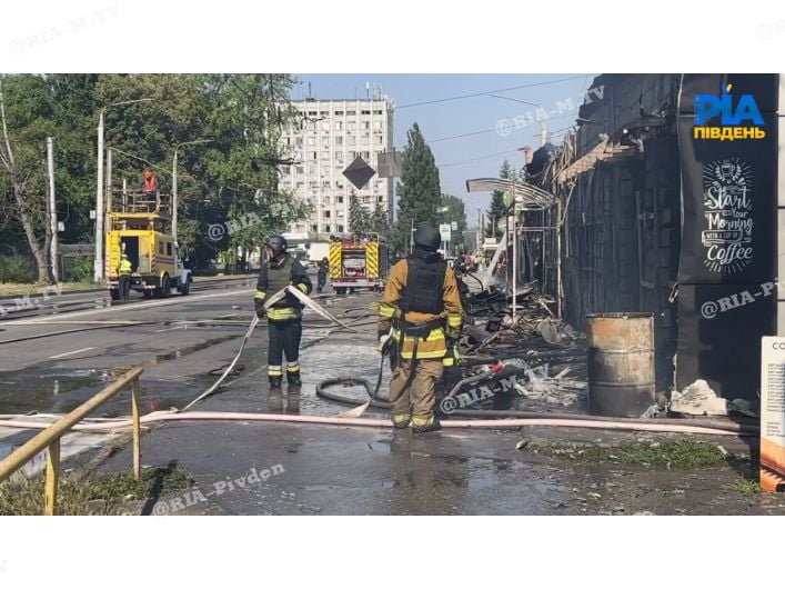 Последствия российского террора Запорожья 18.08.2025