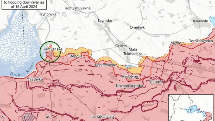 ВСУ заняли новые позиции возле Орехова, РФ не имеет продвижений