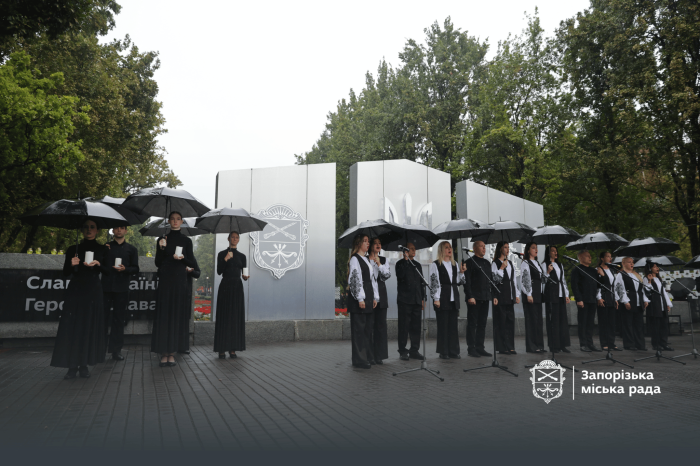 У Запоріжжі відкрили Алею пам’яті полеглих Героїв -