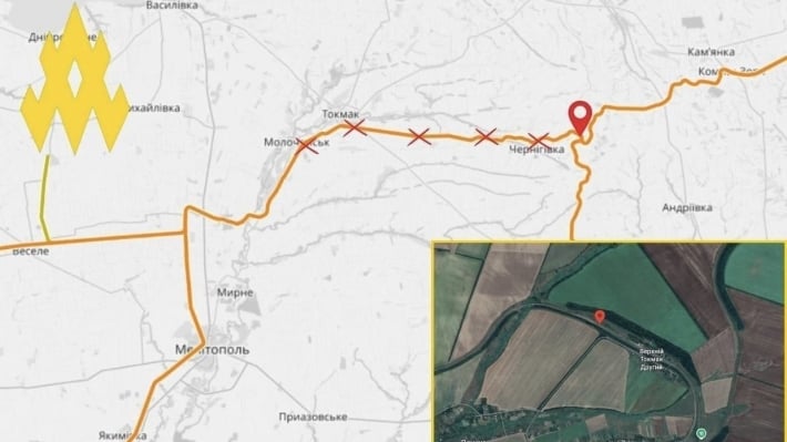Агент «АТЕШ» разрушил ключевой элемент логистики врага возле Верхнего Токмака