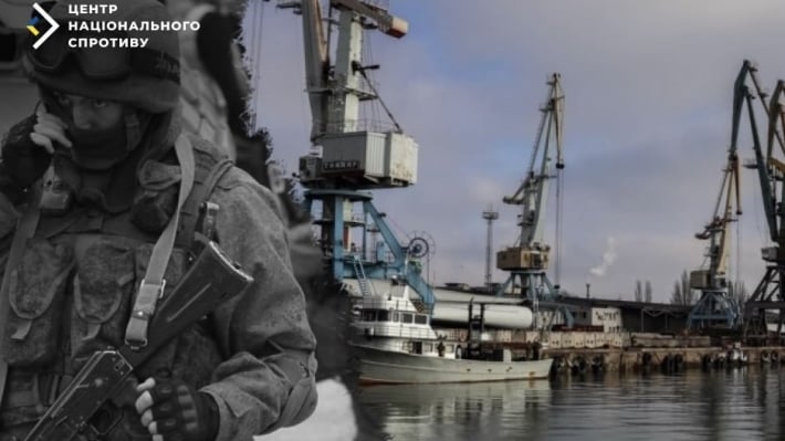Оккупанты готовят Бердянский порт для кражи украинского зерна