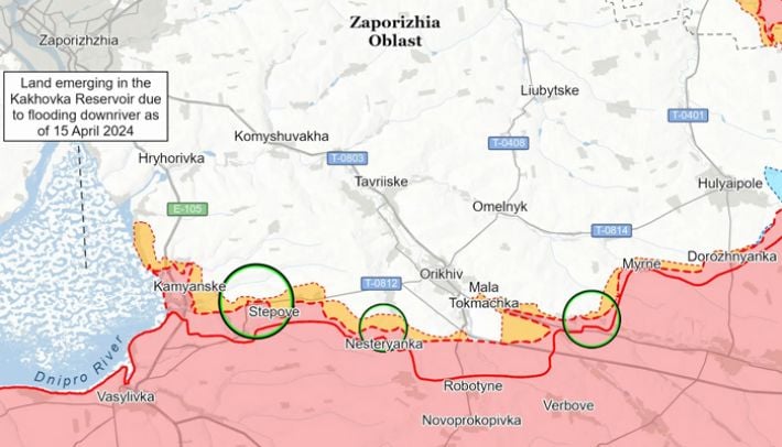 На Запорожском направлении существенно изменился характер боевых действий — ISW