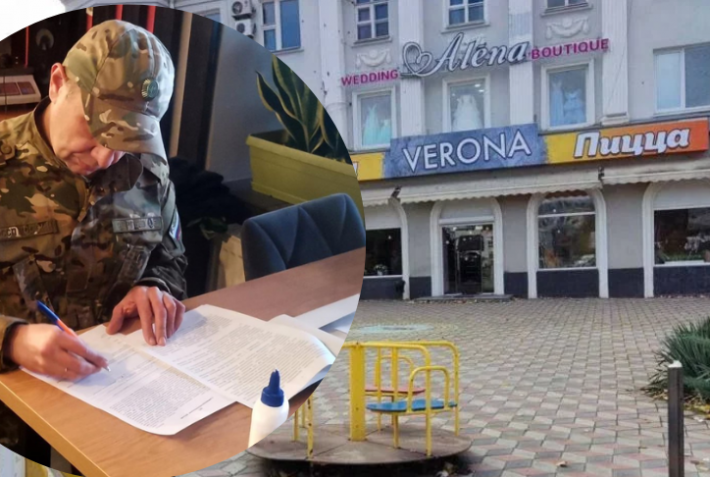 После массового отравления детей сальмонеллезом в Мелитополе оккупанты закрыли украденное кафе в центре города