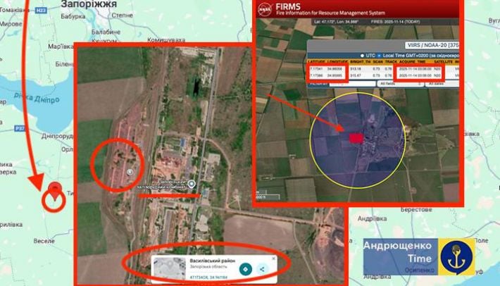 ВСУ нанесли удар по Запорожскому железорудному комбинату: масштабный блэкаут и угроза затопления шахт (скрин)