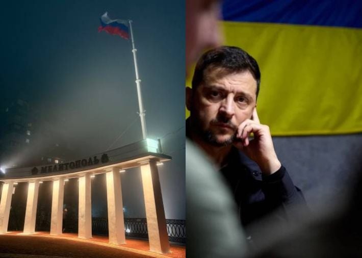 Будущее Мелитополя под вопросом: Зеленский заявил, что судьбу территорий решит народ Украины