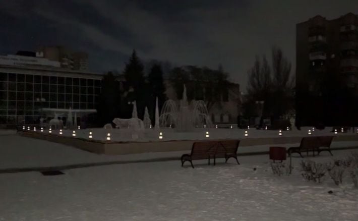 Оккупированный Мелитополь готовится встречать Новый год без света, воды и тепла