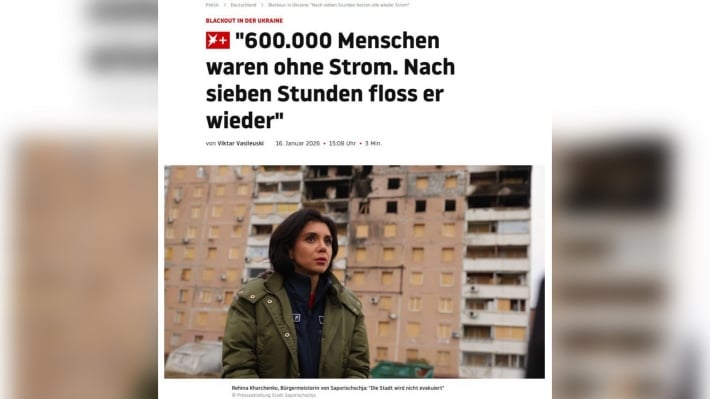 Как Запорожье пережило блэкаут: немецкий журналист рассказал об устойчивости города