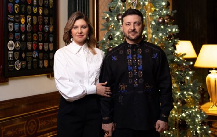 Зеленский поздравил украинцев с Новым годом