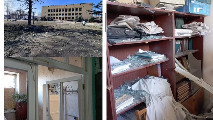 Из-за удара РФ в Новониколаевке разрушено помещение местной газеты