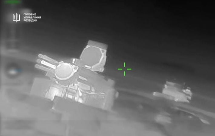 ГУР показало поражение целей в Крыму