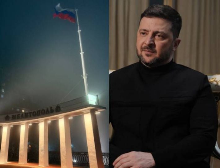 Зеленский: без встречи с Путиным вопрос оккупированного Мелитополя решить невозможно