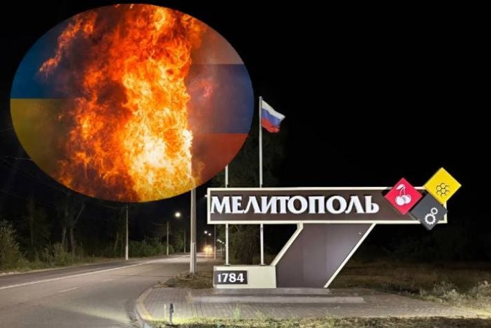 Очередная «жаркая» ночка: в Мелитополе и Бердянске прогремели мощные взрывы