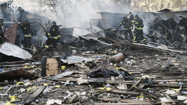 Число пострадавших в результате вчерашнего обстрела Запорожья возросло