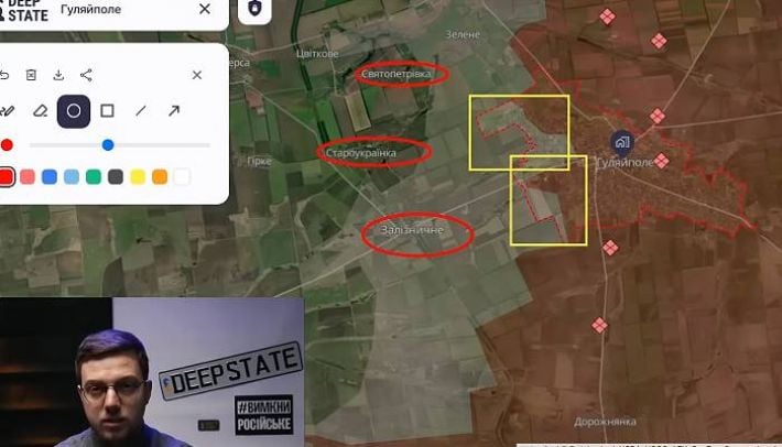 На Гуляйпольском направлении выросло количество штурмов: в DeepState объяснили ситуацию на Запорожском фронте