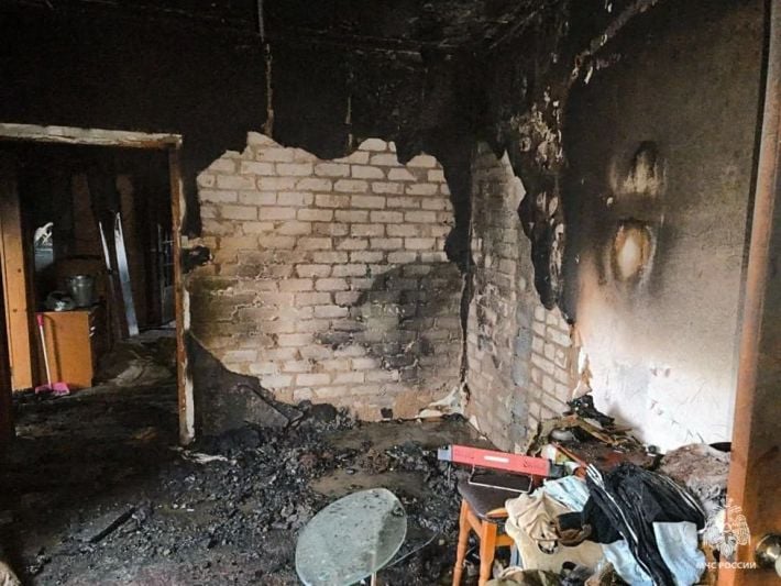 Жертвы блэкаута: в Мелитополе при пожаре погибли пенсионер и пять котов