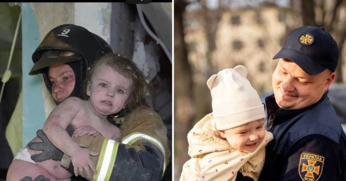 Взгляд, который растрогал Украину: история спасения 2-летней одесситки после удара РФ
