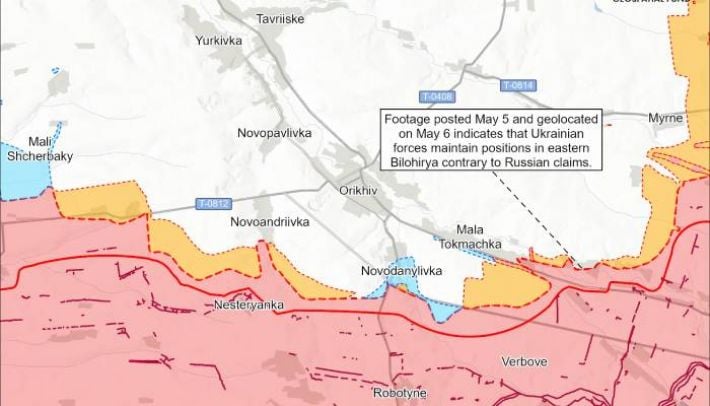 ISW: на Запорожском направлении продолжаются бои - ВСУ контратакуют и наносят удары по технике РФ