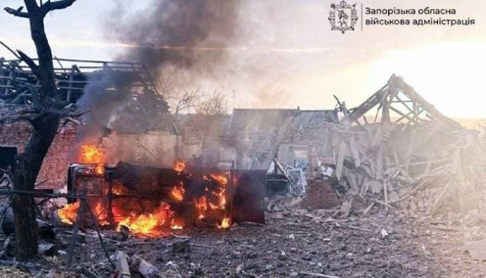 Удар КАБами по Запорожской области: есть погибший и раненый