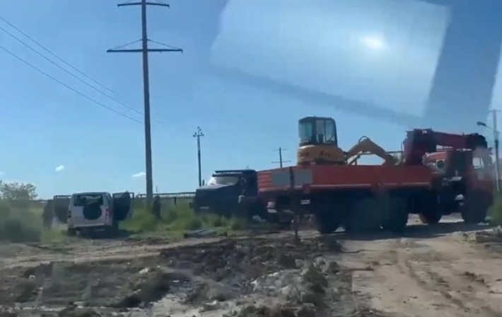В Крыму задержали мужчину, снявшего замаскированный российский бензовоз