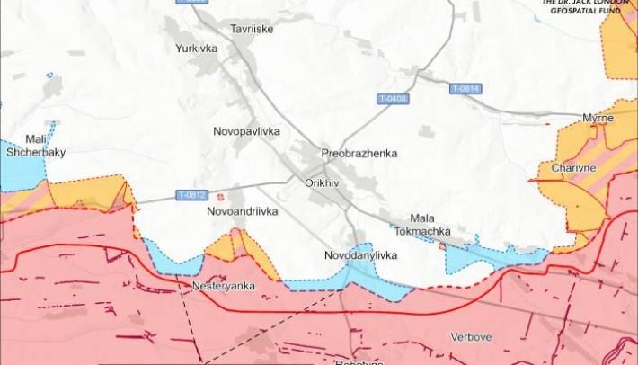 Украинские силы продвинулись в районе Гуляйполя, а россияне - без подтверждённых успехов в Запорожской области — ISW