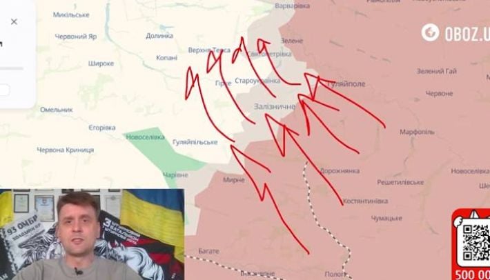 Существенно возросло число штурмов: возможен ли стратегический наступ РФ на Запорожском направлении?