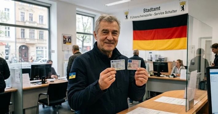 Германия упростила обмен водительских удостоверений для украинцев: что изменится