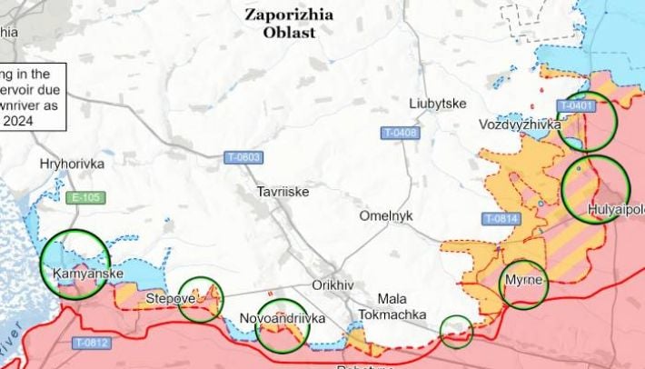Российские войска перебросили на Запорожское направление новое артиллерийское подразделение - ISW