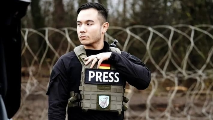 Украинский военный сбил FPV-дрон и спас немецкого журналиста на Запорожском направлении