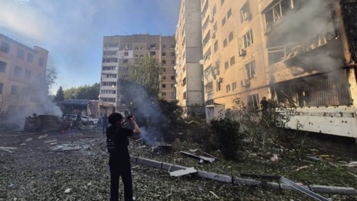 Массированная атака с применением КАБ на Запорожье: один человек погиб, более 20 раненых