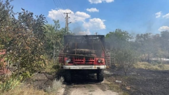 Россияне обстреляли пожарную машину в Запорожском районе: ранены двое спасателей