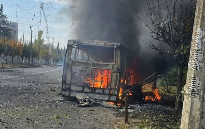 Кровавый террор Донетчины: оккупанты убили 33 человека ударом по автобусу в Краматорске