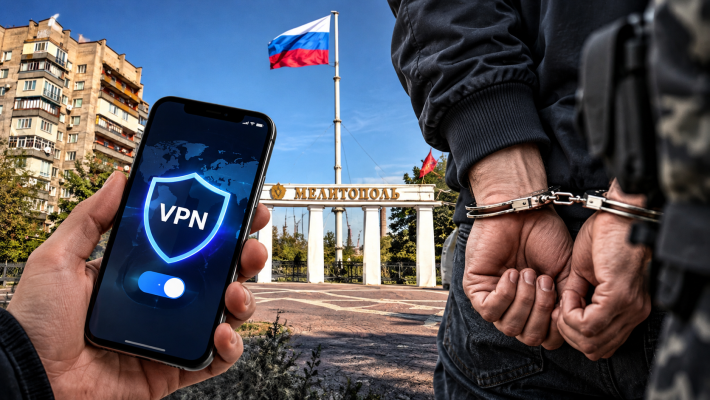 «Метод конспирации»: за VPN в телефоне мелитопольцев могут отправить в СИЗО