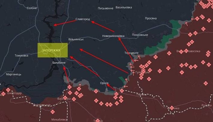 Россияне накапливают силы для дальнейшего наступления на Запорожье: что делают ВСУ в ответ